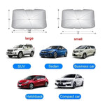 Foldable Car Windscreen Sunshade — UV Protection