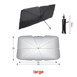 Foldable Car Windscreen Sunshade — UV Protection