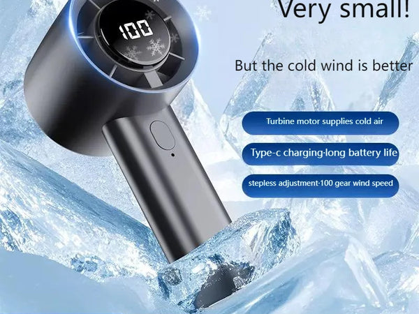Portable Mini Handheld Fan — Pocket-Sized Cooling