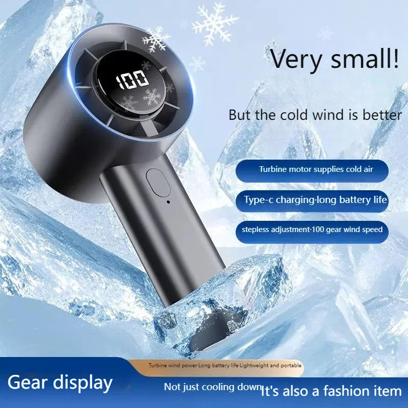 Portable Mini Handheld Fan — Pocket-Sized Cooling